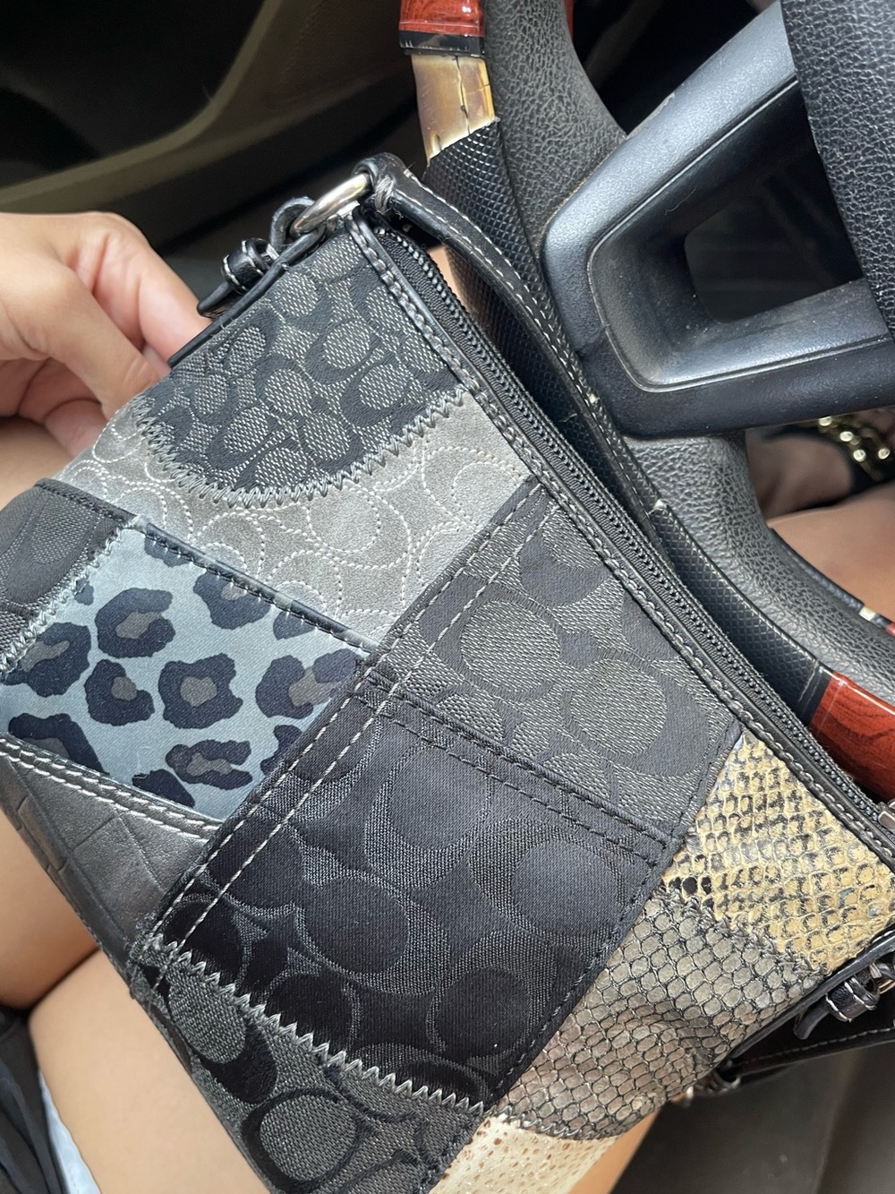 Coach Patchwork Purse - Picture 3 of 6